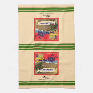 Claremont Good Cheer Tea Towel Kitchen Towel Theedoek
