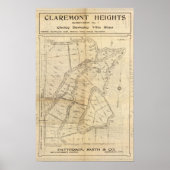 Claremont Heights Poster (Voorkant)