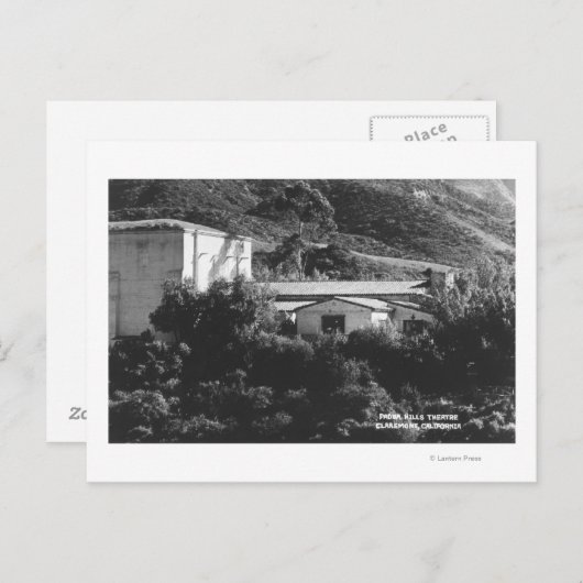Claremont, Uitzicht van Padua Hills Theatr in Cali Briefkaart (Voorkant / Achterkant)