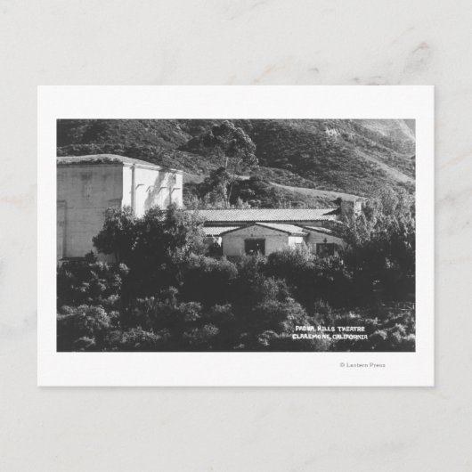 Claremont, Uitzicht van Padua Hills Theatr in Cali Briefkaart (Voorkant)