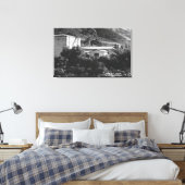 Claremont, Uitzicht van Padua Hills Theatr in Cali Canvas Afdruk (Insitu (Slaapkamer))