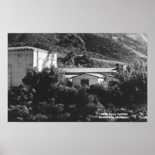 Claremont, Uitzicht van Padua Hills Theatr in Cali Poster