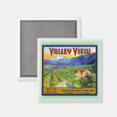 CLAREMONT VALLEY MAGNEET (Voorkant / Achterkant)