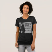 Clarence Darrow & Obituary Quote T-shirt (Voorkant volledig)