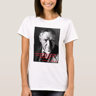 Clarence Darrow Patriotisme haat onrecht T-shirt