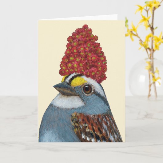 Clarence de mus kaart (Gele Bloem)