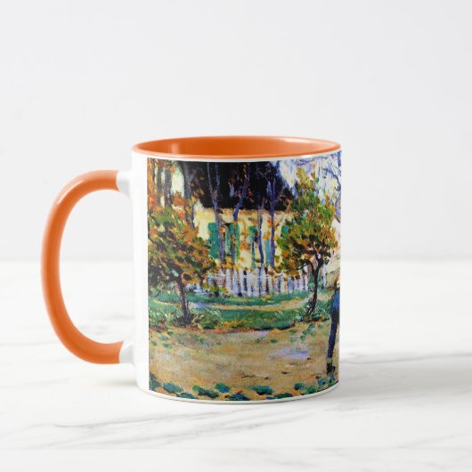 Clarence Gagnon art, Herfst Scene, Baie-Saint-Paul Mok (Links)