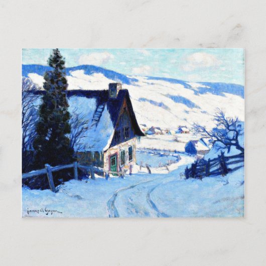 Clarence Gagnon - Boerderij Briefkaart (Voorkant)