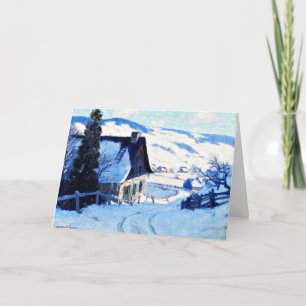 Clarence Gagnon - Boerderij Wenskaart Kaart