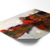 Clarence Gagnon - De vijver in oktober Poster (Hoek)