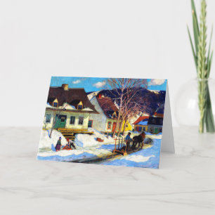 Clarence Gagnon - een Briefkaart in Quebec