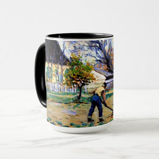 Clarence Gagnon-Herfst Scene, Baie-Saint-Paul, Mok (Voorkant links)