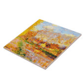 Clarence Gagnon kunst, Canal du Loing, Moret Tegeltje (Zijkant)