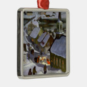 Clarence Gagnon - Midnight Mass Metalen Ornament (Rechts)