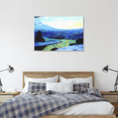 Clarence Gagnon-schilderij, Twilight, 1913 Canvas Afdruk (Insitu (Slaapkamer))