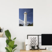 Clarence Head Lighthouse, Yamba, Nieuw Zuid Poster (Thuiskantoor)