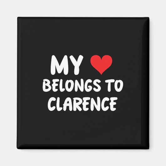 Clarence - Mijn hart is van Clarence - Liefde Magneet (Voorkant)