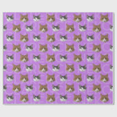 Clarence+Neko Wrapping Paper Cadeaupapier (Vlak)