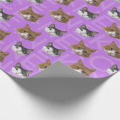 Clarence+Neko Wrapping Paper Cadeaupapier (Hoek)