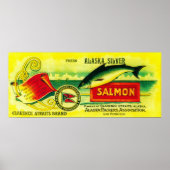 Clarence Straits Salmon kan Poster (Voorkant)