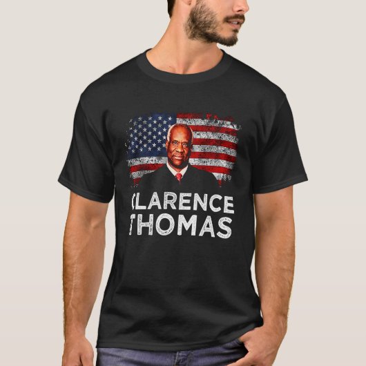 Clarence Thomas Court Justices Clarence Thomas T-shirt (Voorkant)