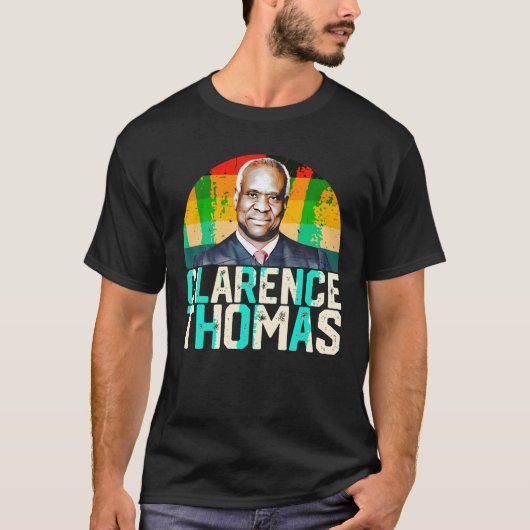 Clarence Thomas Supreme Court Justices Scotus Funn T-shirt (Voorkant)