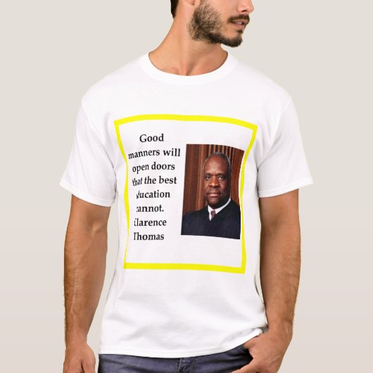 Clarence Thomas T-shirt (Voorkant)