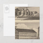 Clarendon Bickford Knitting Machine Briefkaart (Voorkant / Achterkant)