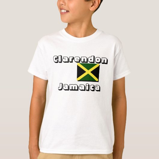 Clarendon, Jamaica T-shirt (Voorkant)