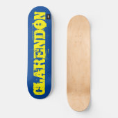 CLARENDON SKATEBOARDS / JMT (Voorkant)