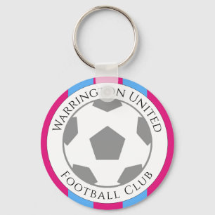 Claret & Blue Football Club Sleutelhanger