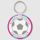 Claret & Blue Football Club Sleutelhanger (Achterkant)