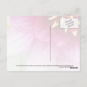 Claret Colour Water Lily Post Card Briefkaart (Achterkant)