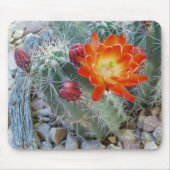 Claret Cup Cactus Flower Mousepad Muismat (Voorkant)