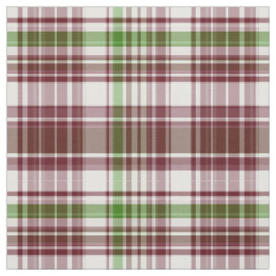 Claret, Green Preppy Madras Style Pset Sz6 Stof