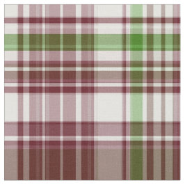 Claret, Groene Preppy Madras Stijl Plaid SZ6 Stof