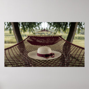 Claret Hammock Digitale Foto Poster