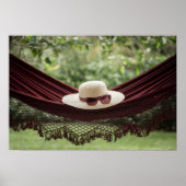 Claret Hammock Sun Pet Zonnebril Poster (Voorkant)