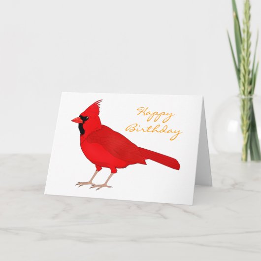 Claret HoofdVerjaardag Kaart (Voorkant)