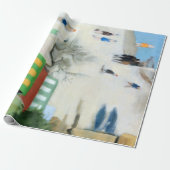 Clarice Beckett Sandringham Beach Cadeaupapier (Uitgerold)