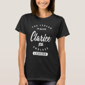 Clarice en eindeloze Legende T-shirt (Voorkant)