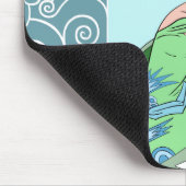 Clarice's Letter - Art Deco Mode Design Muismat (Hoek)