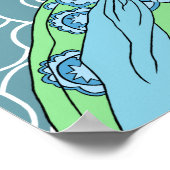 Clarice's Letter - Art Deco Mode Design Poster (Hoek)