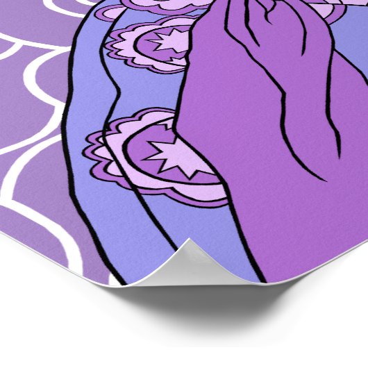 Clarice's Letter - Art Deco Mode Design Poster (Hoek)