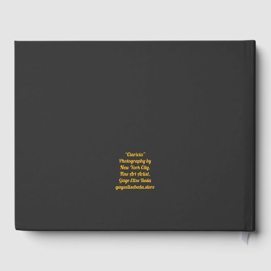 Claricia Gastenboek (Achterkant)