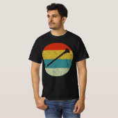 clariente retro silhouette 70s t-shirt (Voorkant volledig)