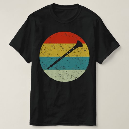 clariente retro silhouette 70s t-shirt (Design voorkant)