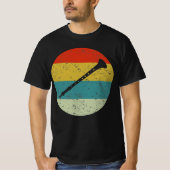 clariente retro silhouette 70s t-shirt (Voorkant)