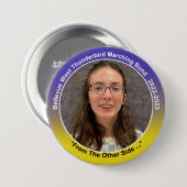 Clarinet Alexis 9 Ronde Button 7,6 Cm (Voorkant /achterkant)