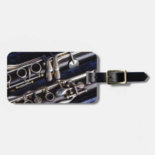 Clarinet Bagagelabel (Voorkant horizontaal)